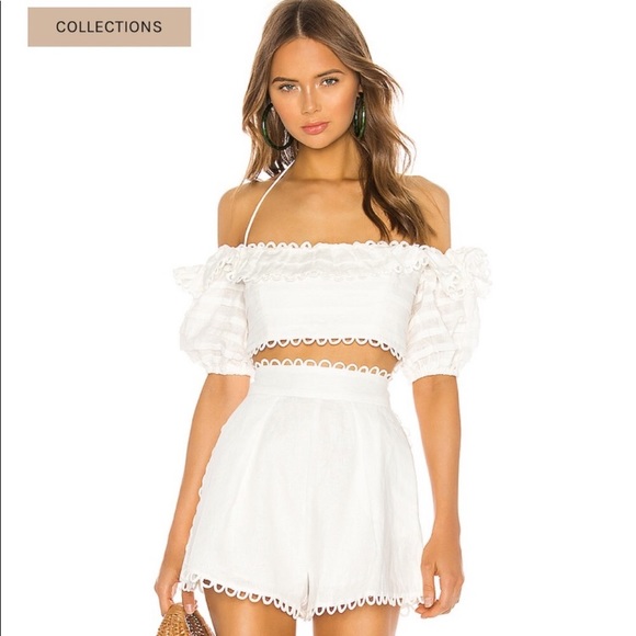 Zimmermann Pintuck Top & Bottom Set - Picture 1 of 8